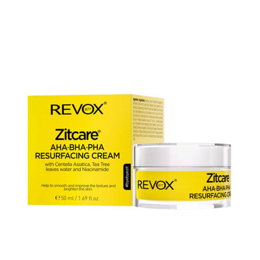 Zitcare Aha.Bha.Pha. Crème Resurfaçante - 50 Ml