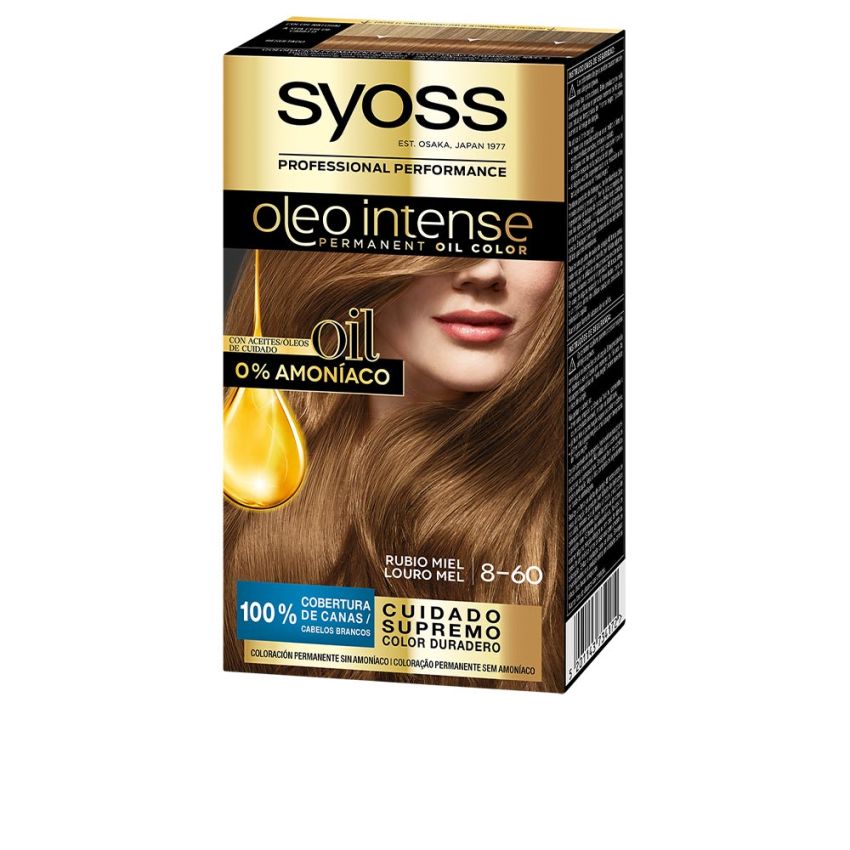 Oleo Intense Coloration Sans Ammoniaque #6.76-Cuivre Ambré - 8.60-Rubio Miel