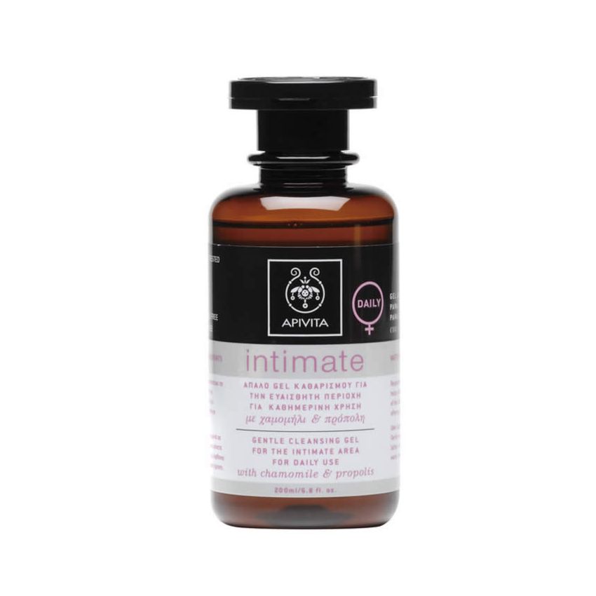 Apivita Gentle Cleansing Gel For The Intimate Area For Daily Use 200Ml