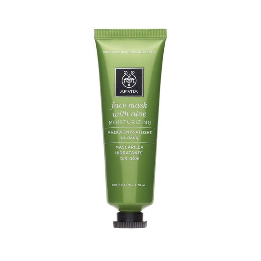 Apivita Moisturising Face Mask With Aloe 50Ml