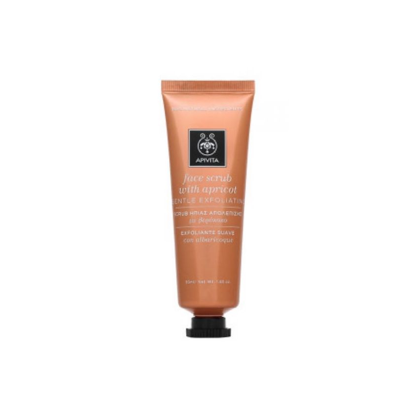 Apivita Gentle Facial Exfoliating Mask With Peach 50Ml