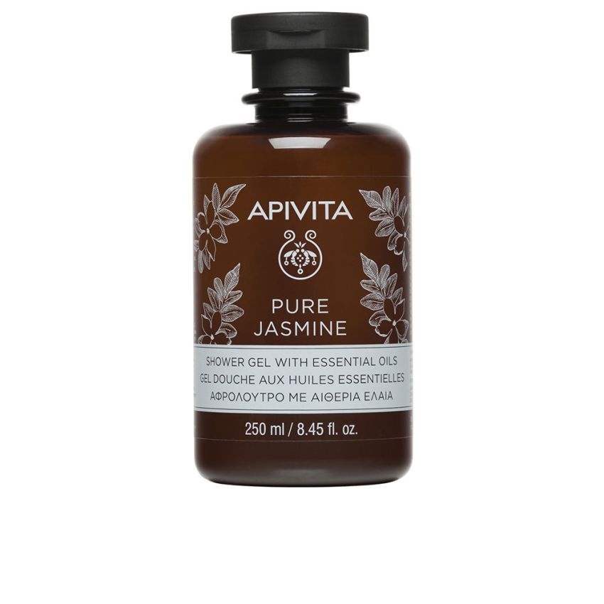 Pure Jasmine Gel De Bain À L'Huile Essentielle De Jasmin Et À L'Huile De Propolis - 250 Ml