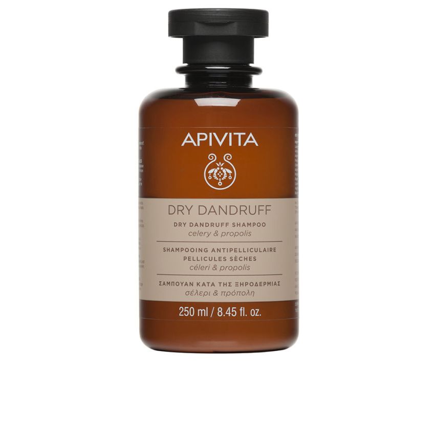 Shampooing Antipelliculaire Traitement Naturel Antipelliculaire Sec Au Céleri, Propolis Et Tea Tree - 250 Ml