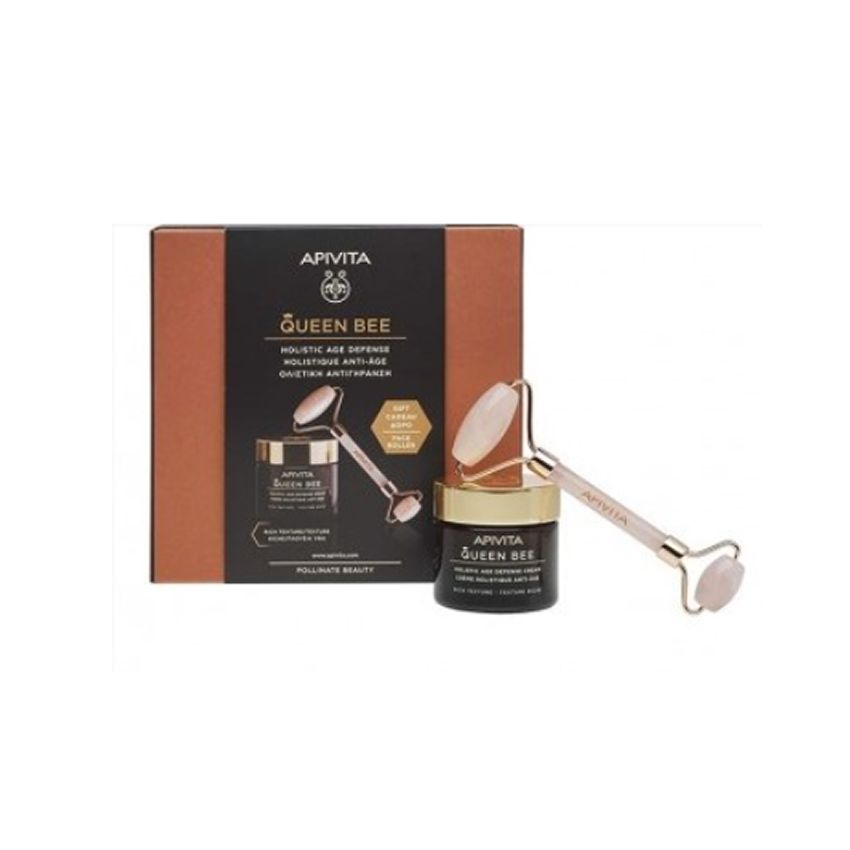 Apivita Queen Bee  Rich Texture  Cream 50Ml Set 2 Pieces