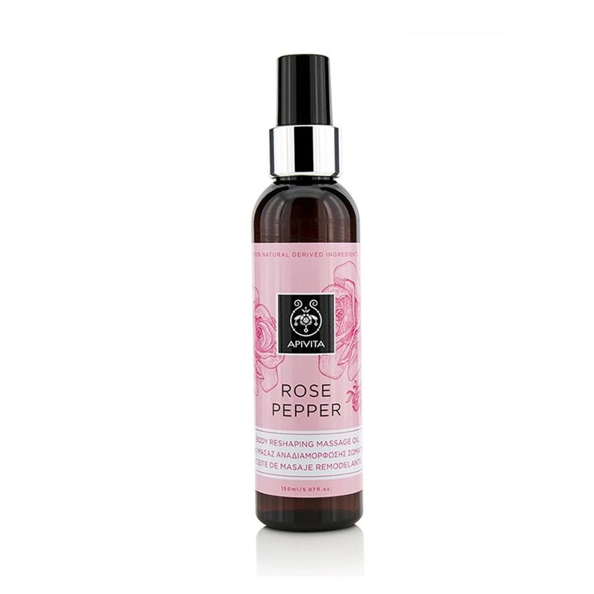 Apivita Rose Pepper Remodelling Body Oil 150Ml