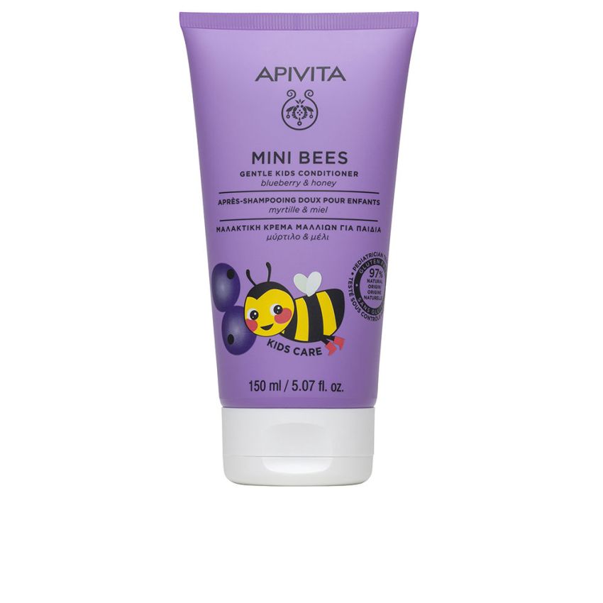 Après-Shampooing Doux Mini Bees Pour Enfants, Idéal Pour Les Cheveux Crépus Et Emmêlés - 150 Ml