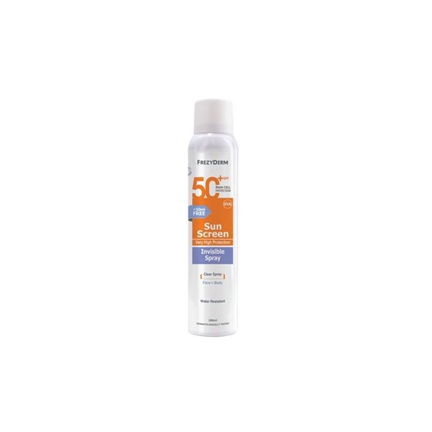 Frezyderm Écran Solaire Spray Invisible Spf50 200Ml