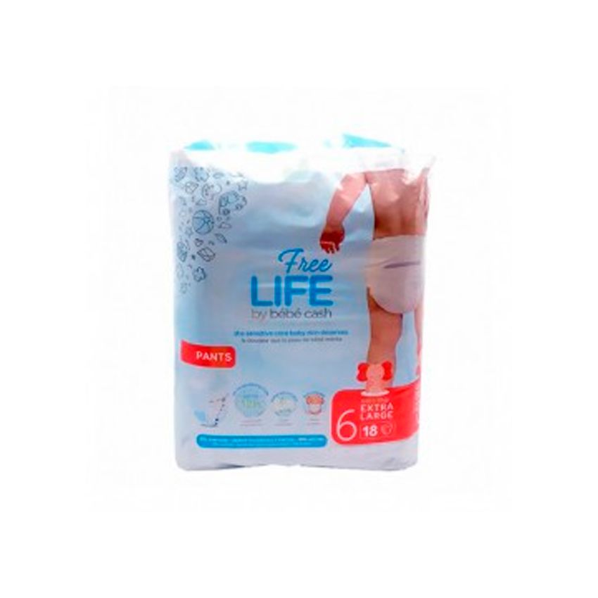 Freelife Bebé Cash Couche 6 Xl 18U