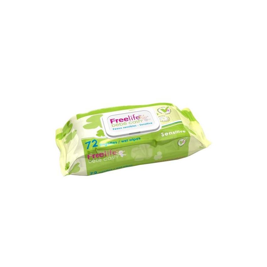 Freelife Bebé Cash Toallitas Humedas Sensitive 72 Unidades