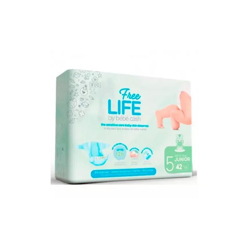 Freelife Couche Baby Cash 5 Junior 11-25Kg 42U