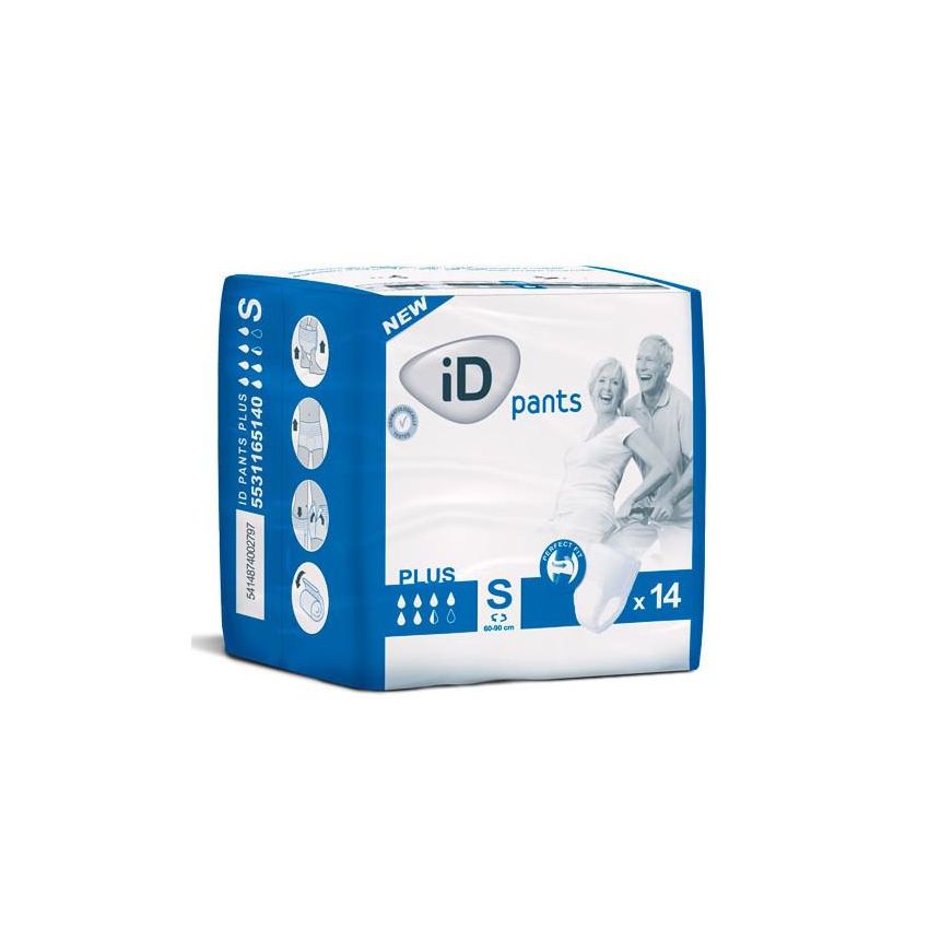 Id Pants Plus Fit Y Feel S Pequeño 14 Unidades