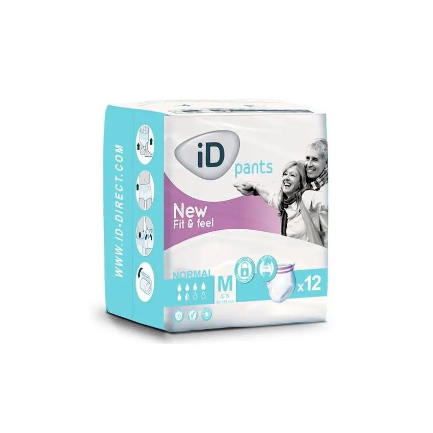 Id Pants Normal Fit Y Feel M Mediano 12 Unidades