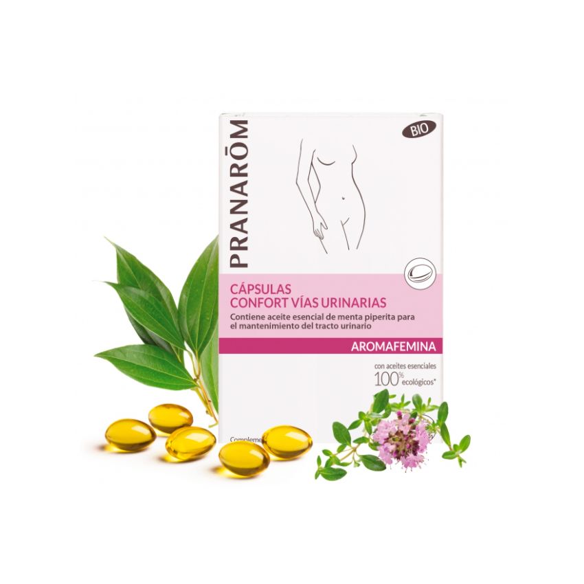 Pranarom Aromafemina Urinary Tract Comfort 30 Capsules
