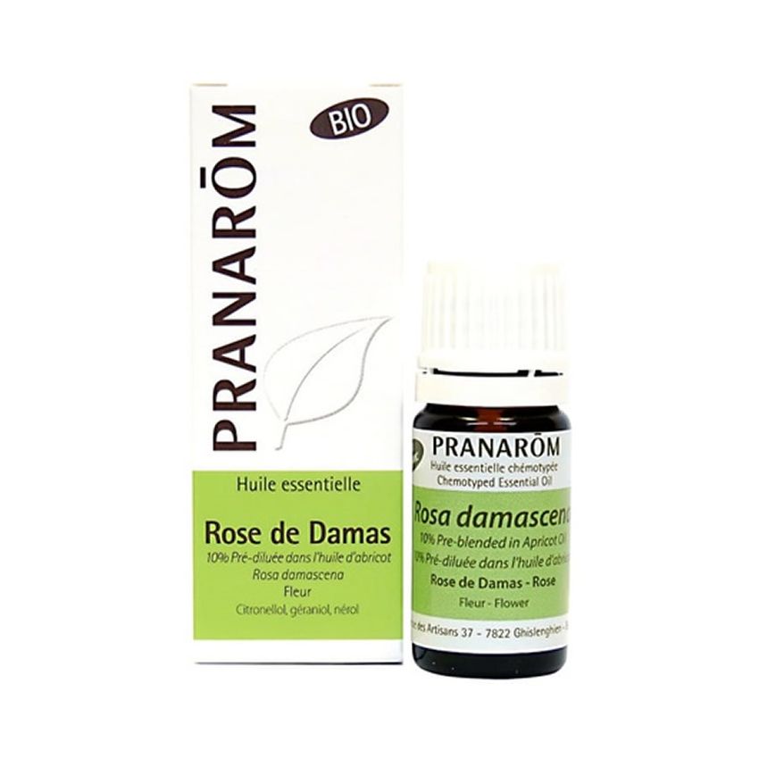Huile Essentielle De Rose De Damas Bio 2 Ml Pranarom