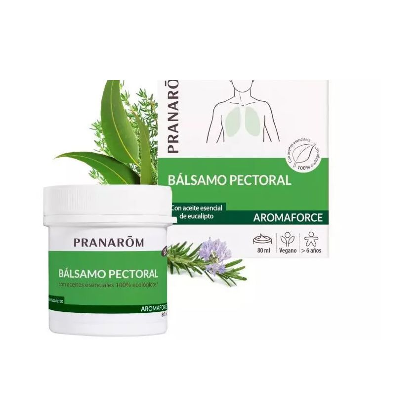 Pranarôm Aromaforce Baume Poitrine 80Ml