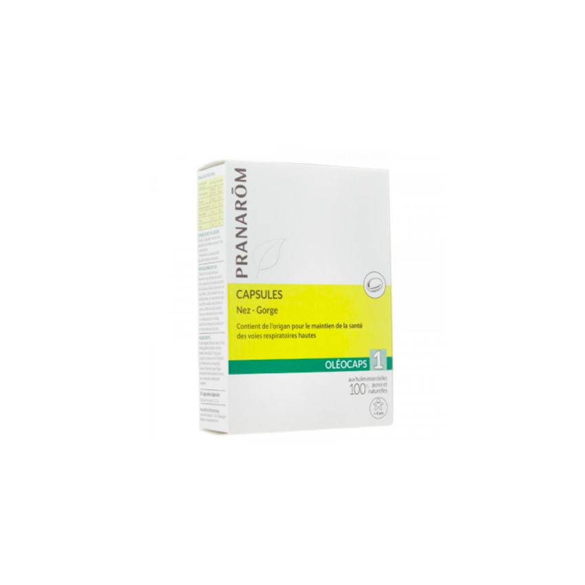 Pranarom Oléocaps Nose And Throat 30 Caps