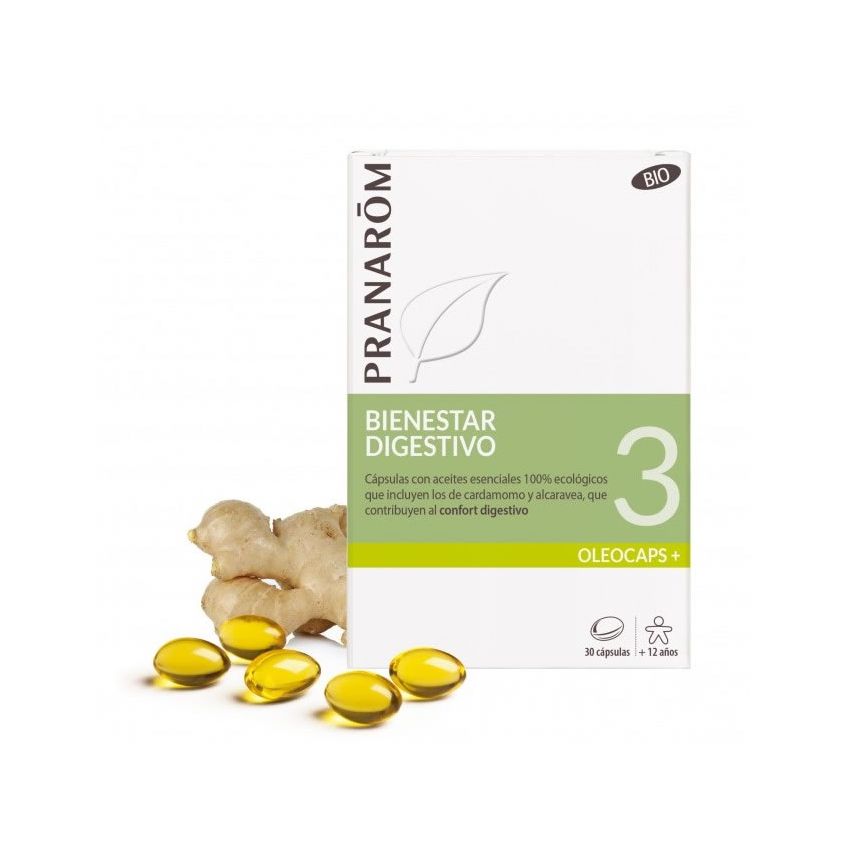 Oleocaps 3 Bien-Être Digestif Bio 30 Gélules