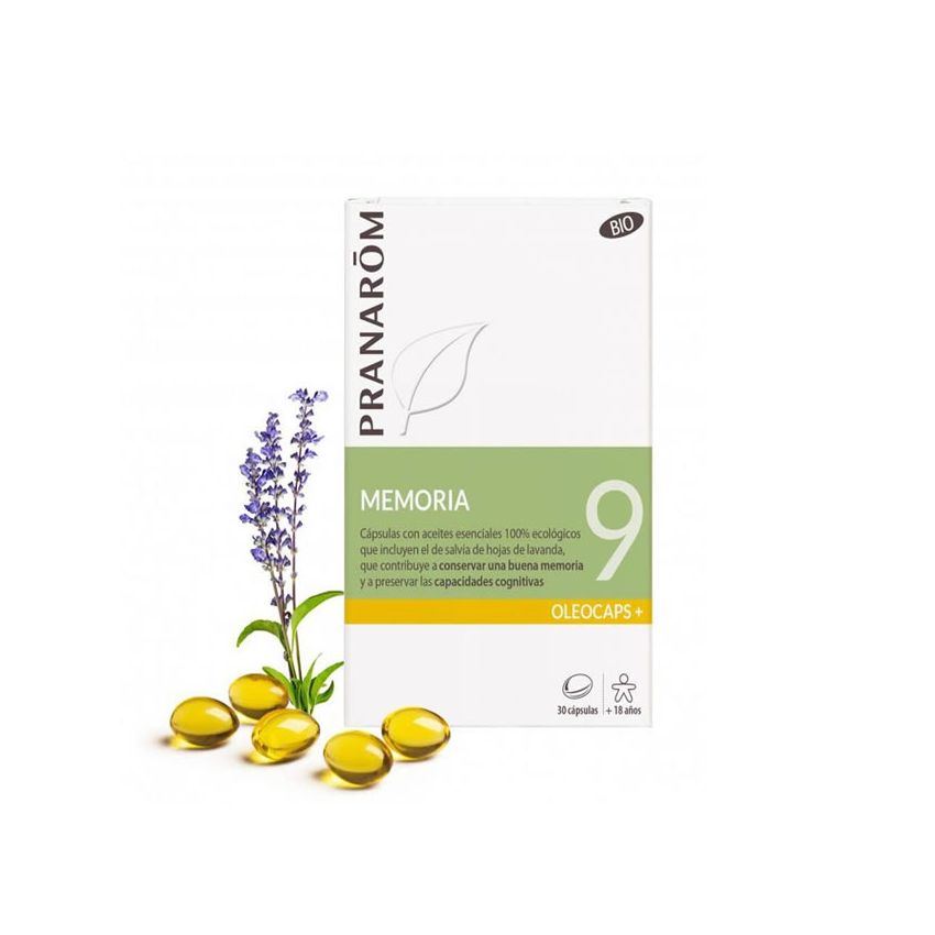 Pranarom Oleocaps 9 Mémoire 30 Gélules
