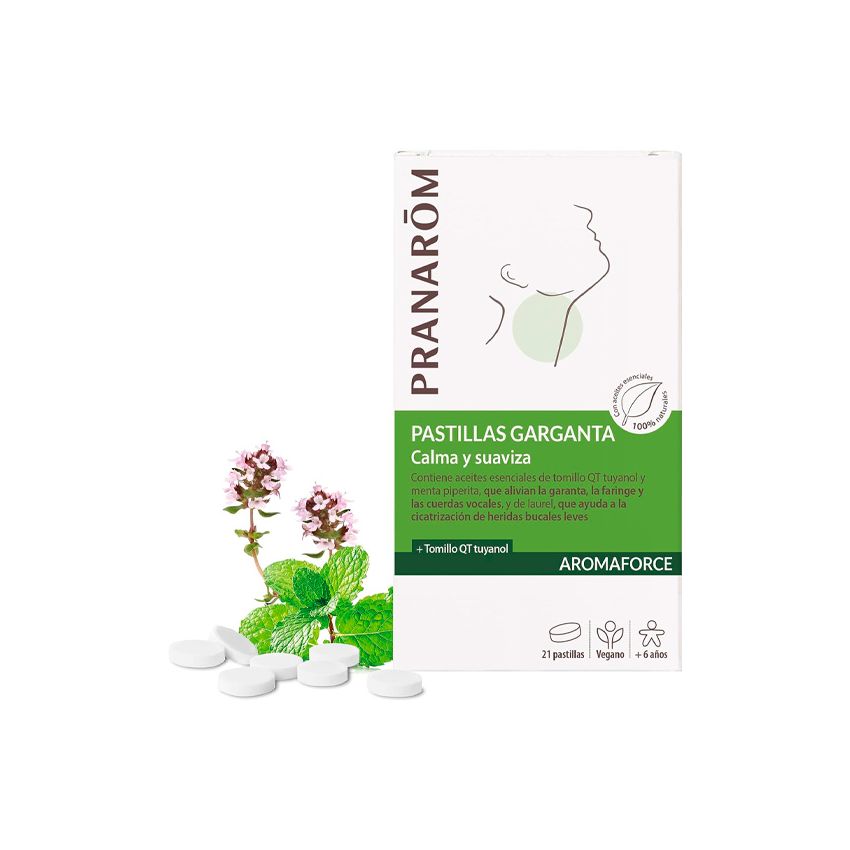 Pranarôm Aromaforce Pastilles Pour La Gorge 21 Unités