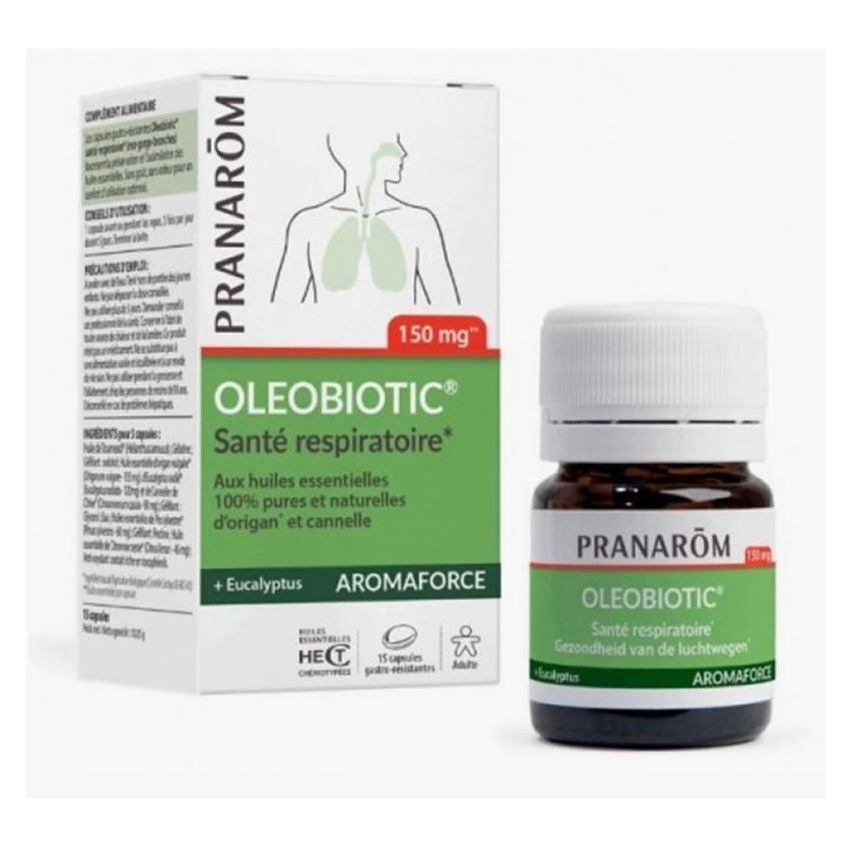 Pranarom Aromaforce Oleobiotic 15 Gélules