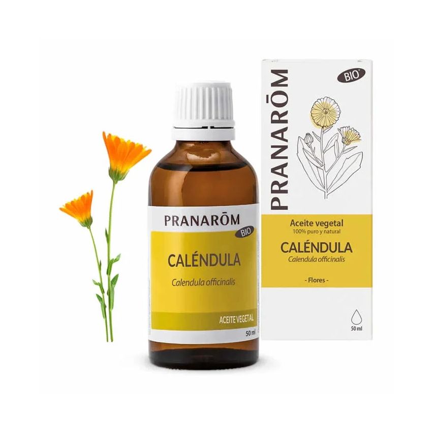 Pranarôm Huile Végétale Calendula Bio 50 Ml
