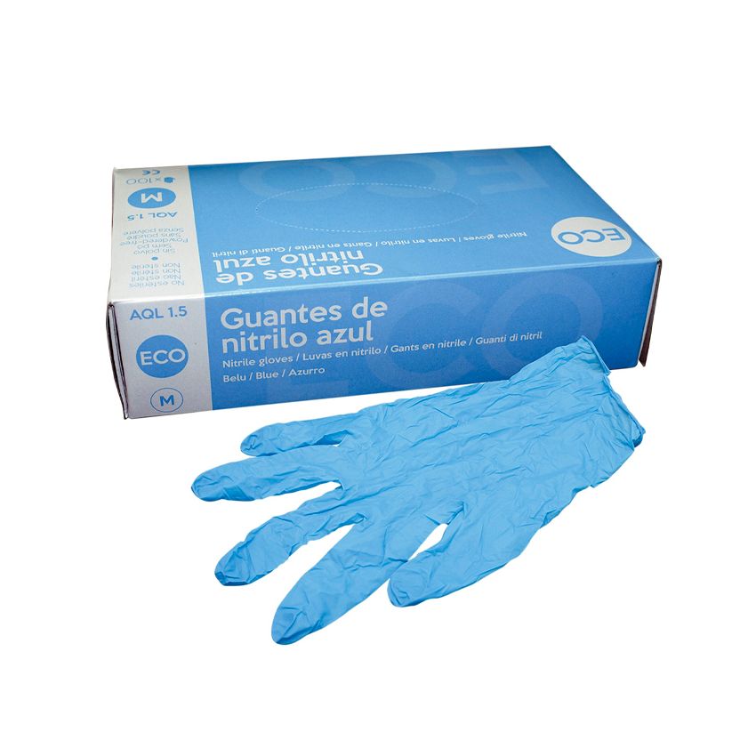 Abena Protections En Nitrile Bleu L 150U