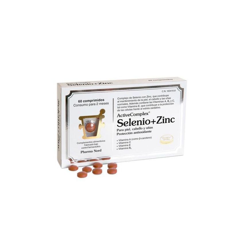 Pharma Nord Sélénium Zinc Activecomplex 60Comp
