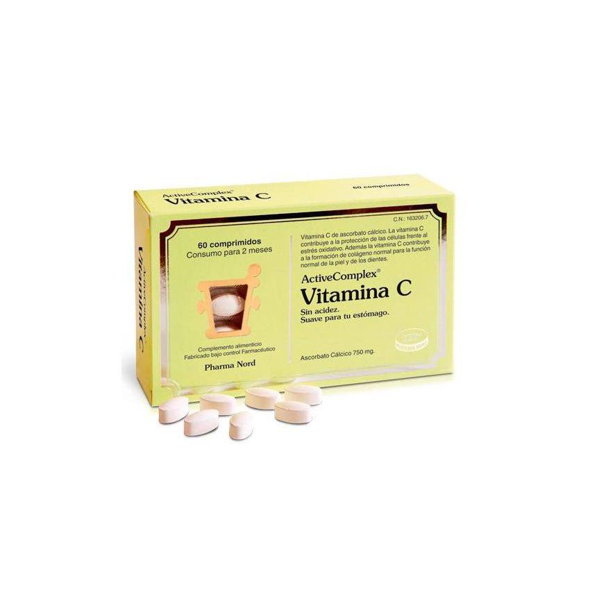Pharma Nord Activecomplex Vit C 60Comp Ascorbate De Calcium