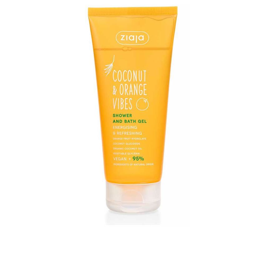 Gel Douche Et Bain Énergisant Et Rafraîchissant Coconut & Orange Vibes - 200 Ml