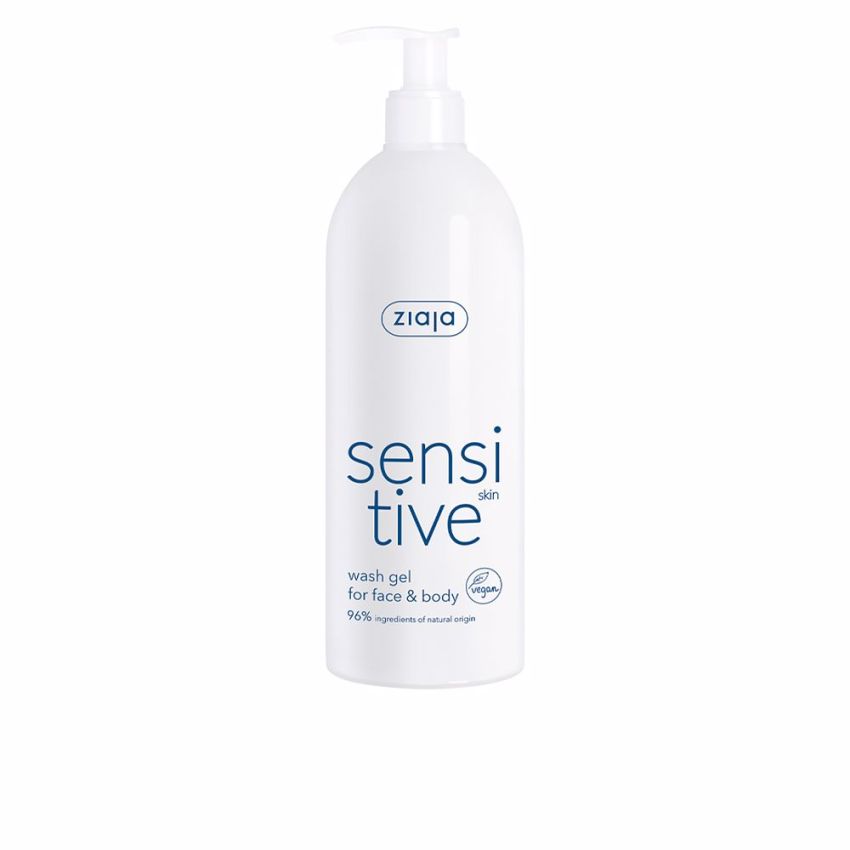 Sensitve  Gel Limpiador Rostro Y Cuerpo Para Pieles Sensible - 400 Ml