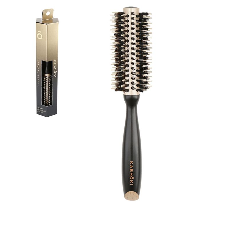 Brosse Ronde En Bois Beauté Naturelle - Natural Beauty Pinceau Rond En Bois #18 Mm