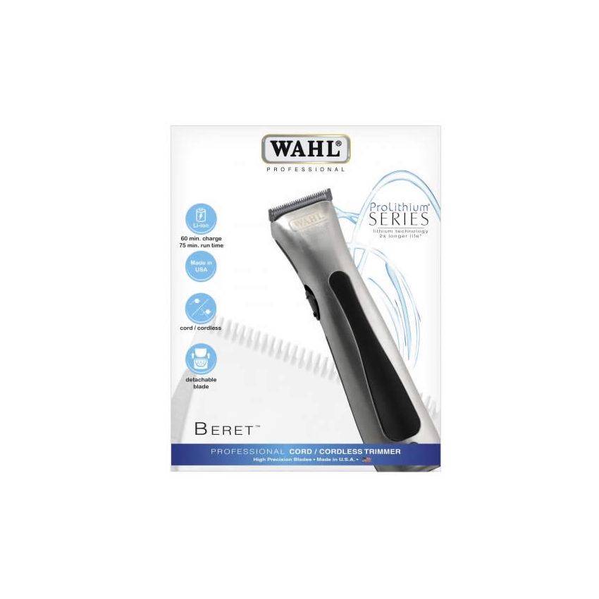 Wahl Lithium Ion Beret Professional Cord/Cordless Trimmer