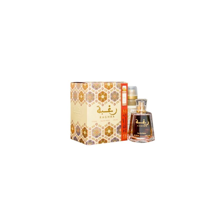 Lattafa Raghba Edp Spray 100Ml Desodorante Spray 50Ml Sets