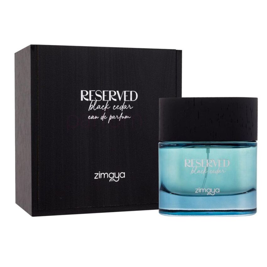 Zimaya Reserved Black Cedar Eau De Parfum 100Ml Spray