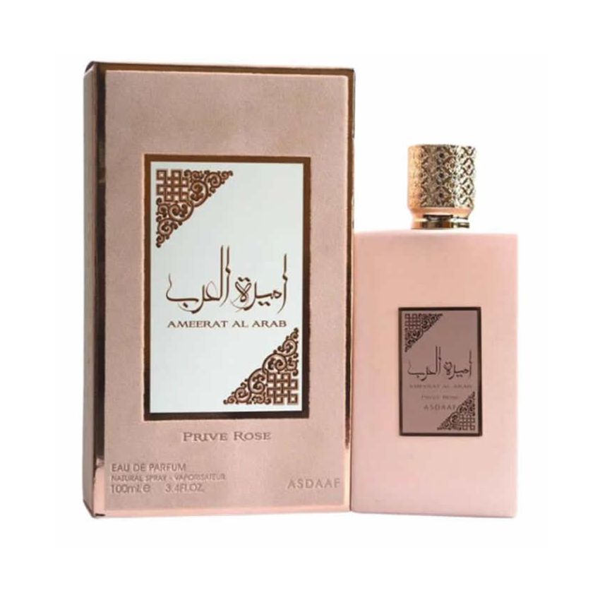 Asdaaf Lattafa Asdaaf Ameerat Al Arab Prive Rose Unisex Fragrance Eau De Parfum (Edp) Mixte 100Ml