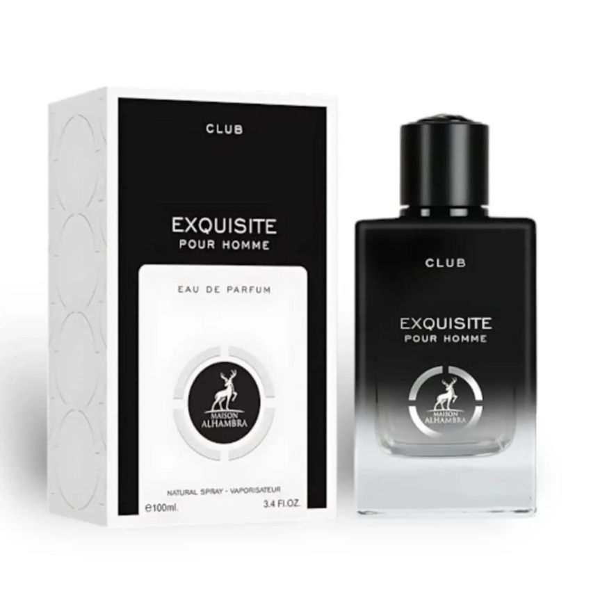 Maison Alhambra Club Exquisite Pour Homme Eau De Parfum 100Ml Spray
