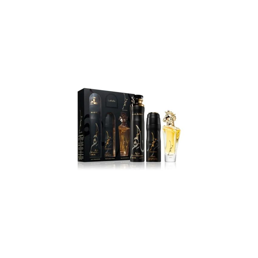 Lattafa Maahir Set Edp 100 Desodorante 200 Room 300Ml