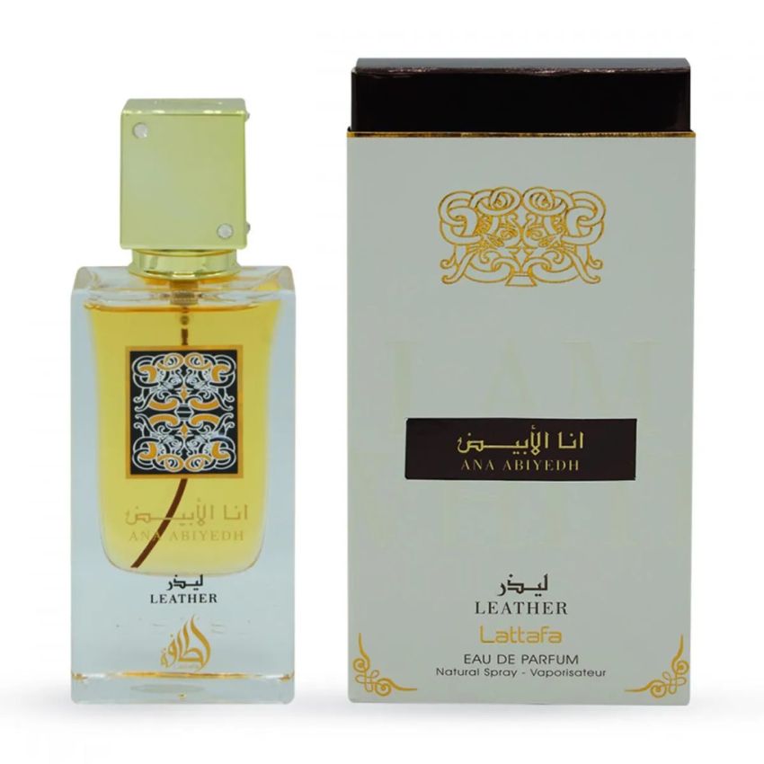 Lattafa Ana Abiyedh Leather Eau De Parfum 60Ml