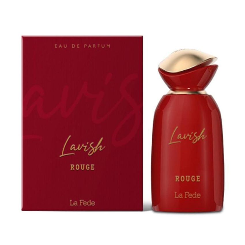 Khadlaj Perfumes La Fede Lavish Rouge Eau De Parfum 100Ml