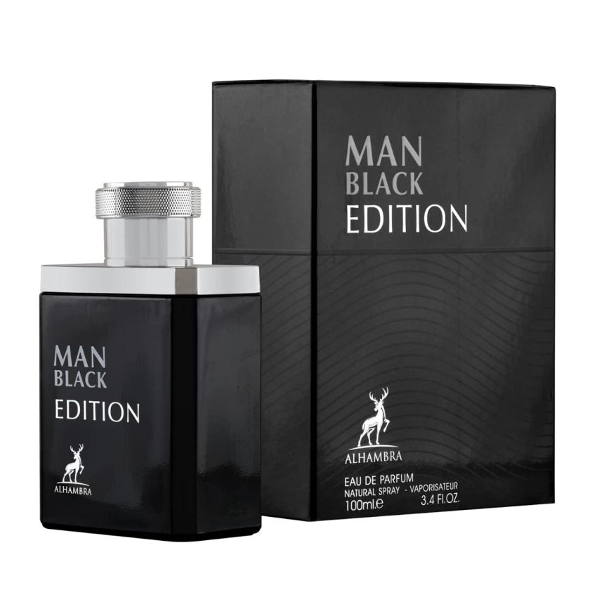 Maison Alhambra Black Man Edition Eau De Parfum 100Ml Spray