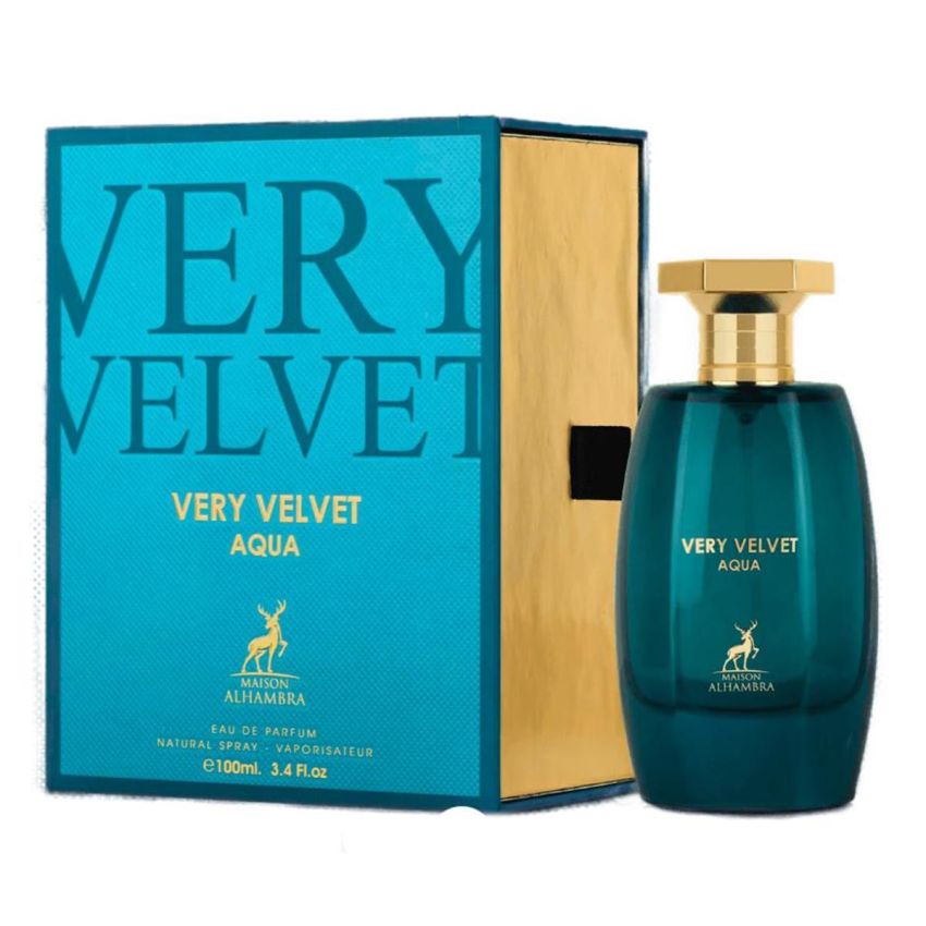 Maison Alhambra Very Velvet Aqua Velvet Velvet Eau De Parfum 100Ml Spray
