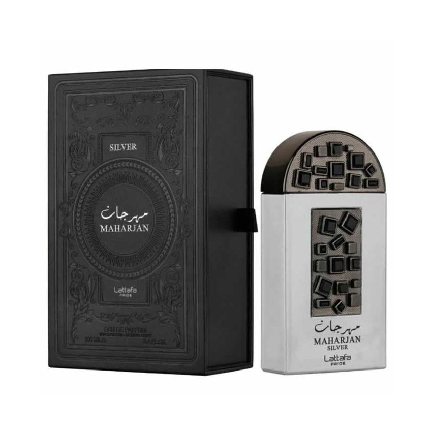 Lattafa Pride Maharjan Silver Eau De Parfum Spray 100Ml