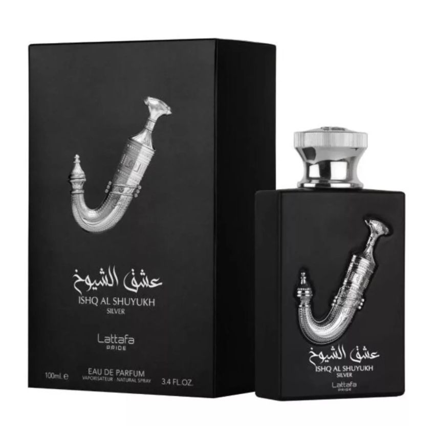 Lattafa Ishq Al Shuyukh Silver Eau De Parfum 100Ml