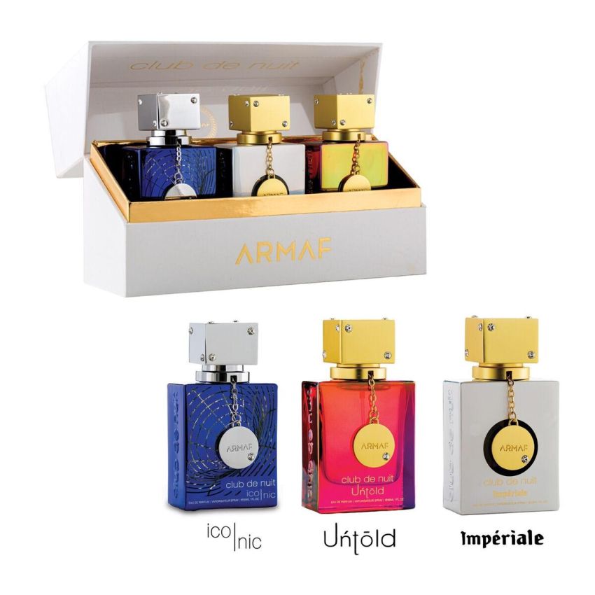 Armaf Club De Nuit Trio Coffret (Coffret) Mixte
