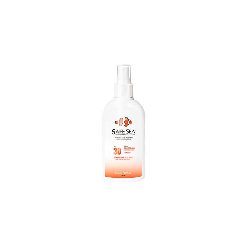 Safe Sea Créme Solaire Ecofriendly Corps Spf30 Vaporisateur 100Ml