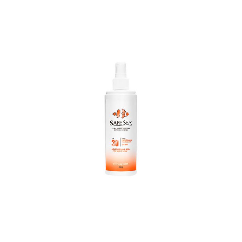 Safe Sea Créme Solaire Ecofriendly Corps Spf30 Vaporisateur 200Ml