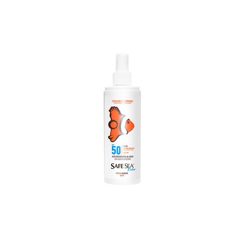 Safe Sea Kids Crème Solaire Corps Spf50 Vaporisateur 200Ml