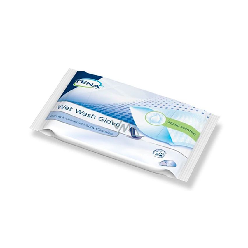 Tena Wet Wash Glove 8U