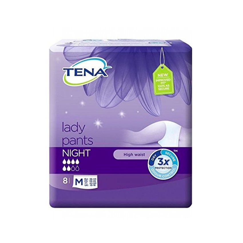 Tena Lady Pants Night Size M 8U