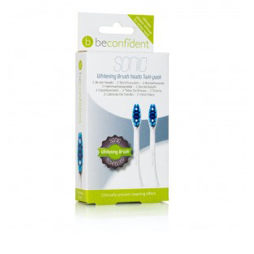 Sonic Toothbrush Heads Whitening White Coffret - 2 U